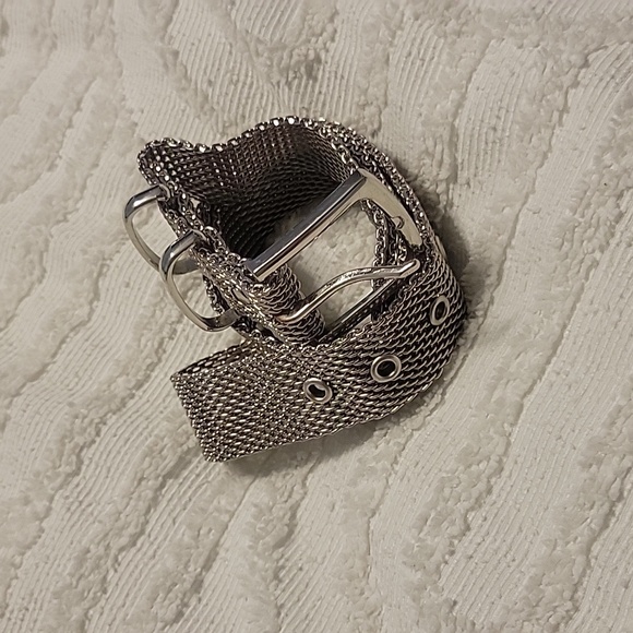 not sure Accessories - Silver belt